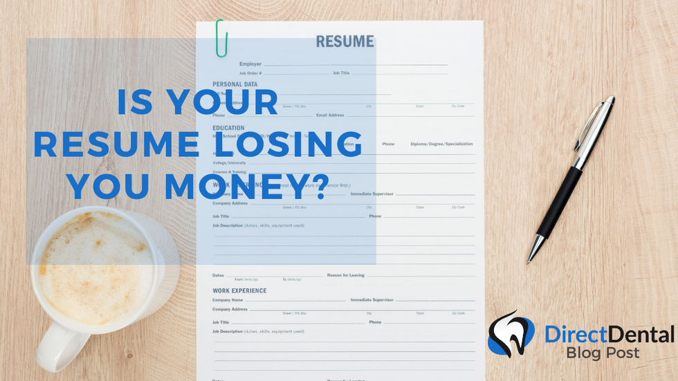 Is Your Resume Losing You Money?