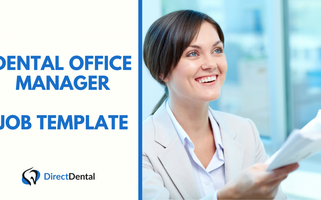 Dental Office Manager Job Template